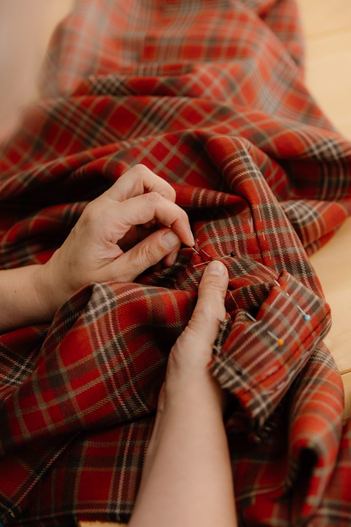 Kiltmaking in Callander