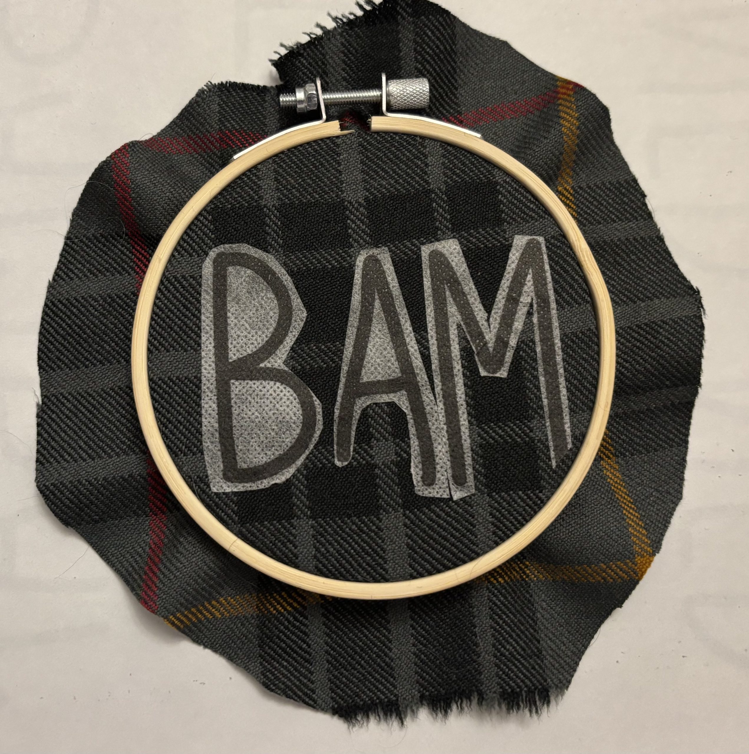 Bamtastic Embroidery Hoop Instructions: Mental Health Awareness week - Image 2